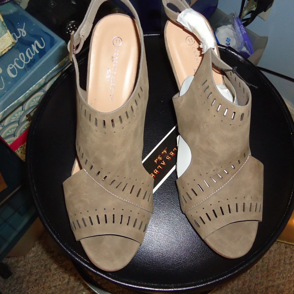 Vegan Leather Cut Out Booties - Picture 3 of 15